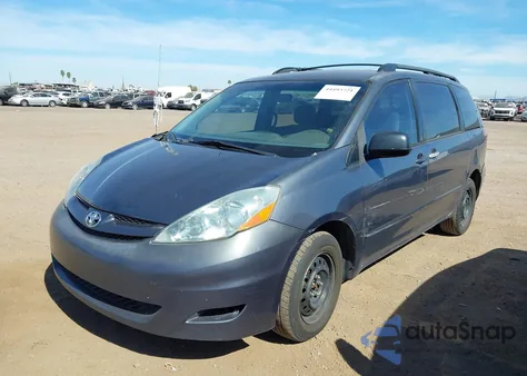 2006 Toyota Sienna Ce z USA, uszkodzony, nr VIN 5TDZA23C46S468907